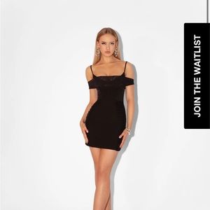 Heiress Beverly Hills Bustier Ruched Mini Dress